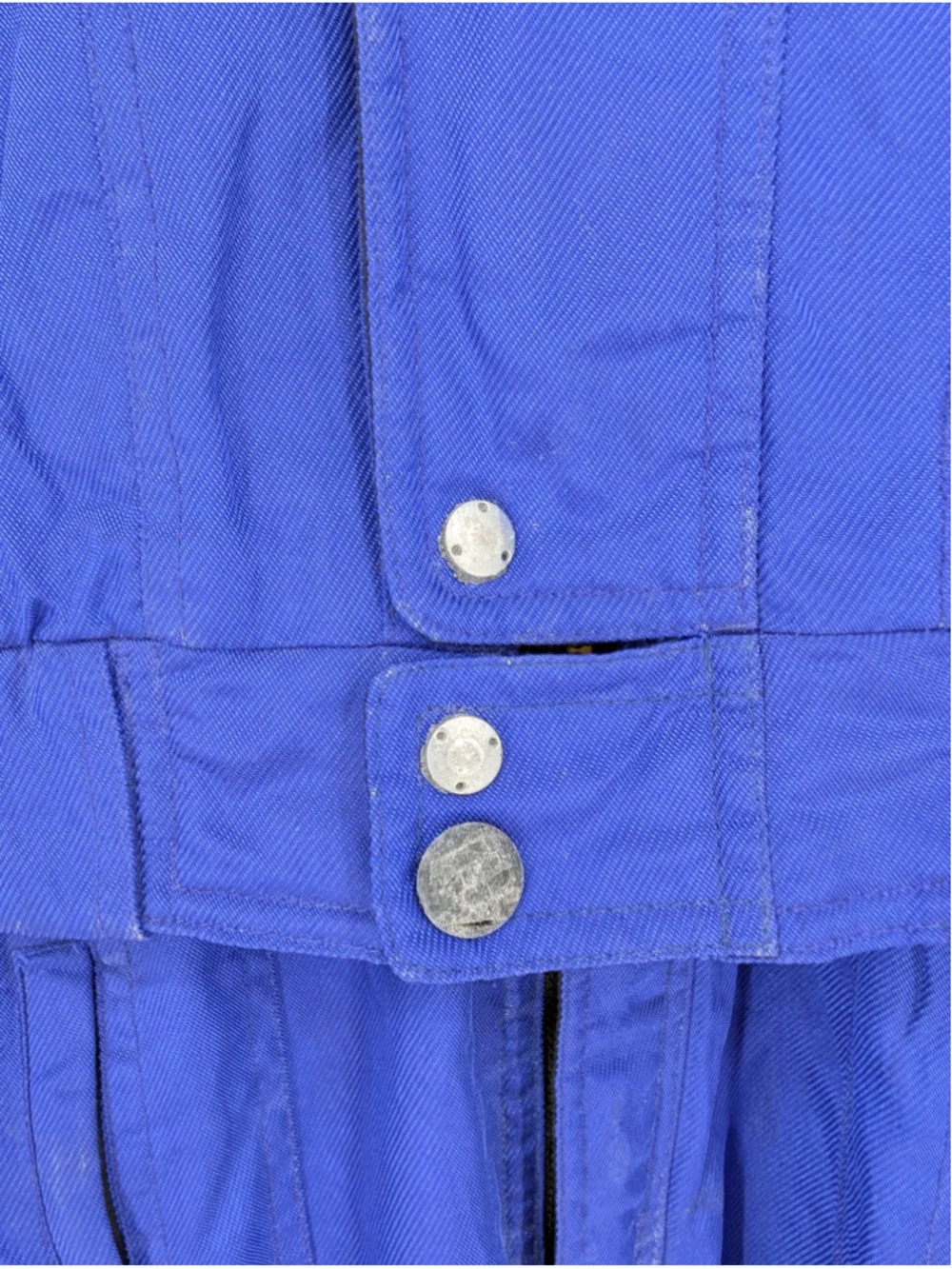 Vintage EFFE 2-Piece Ski Suit Mens M 42 Blue Red Colorblock Snowsuit 80s 90s